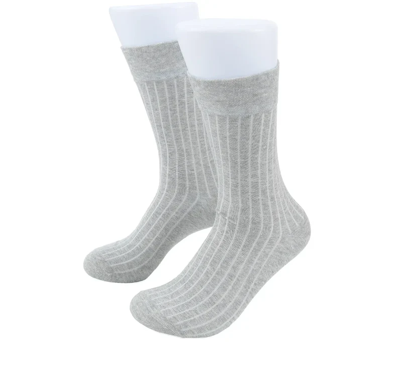 Herren Socken aus Baumwolle – Rippstruktur