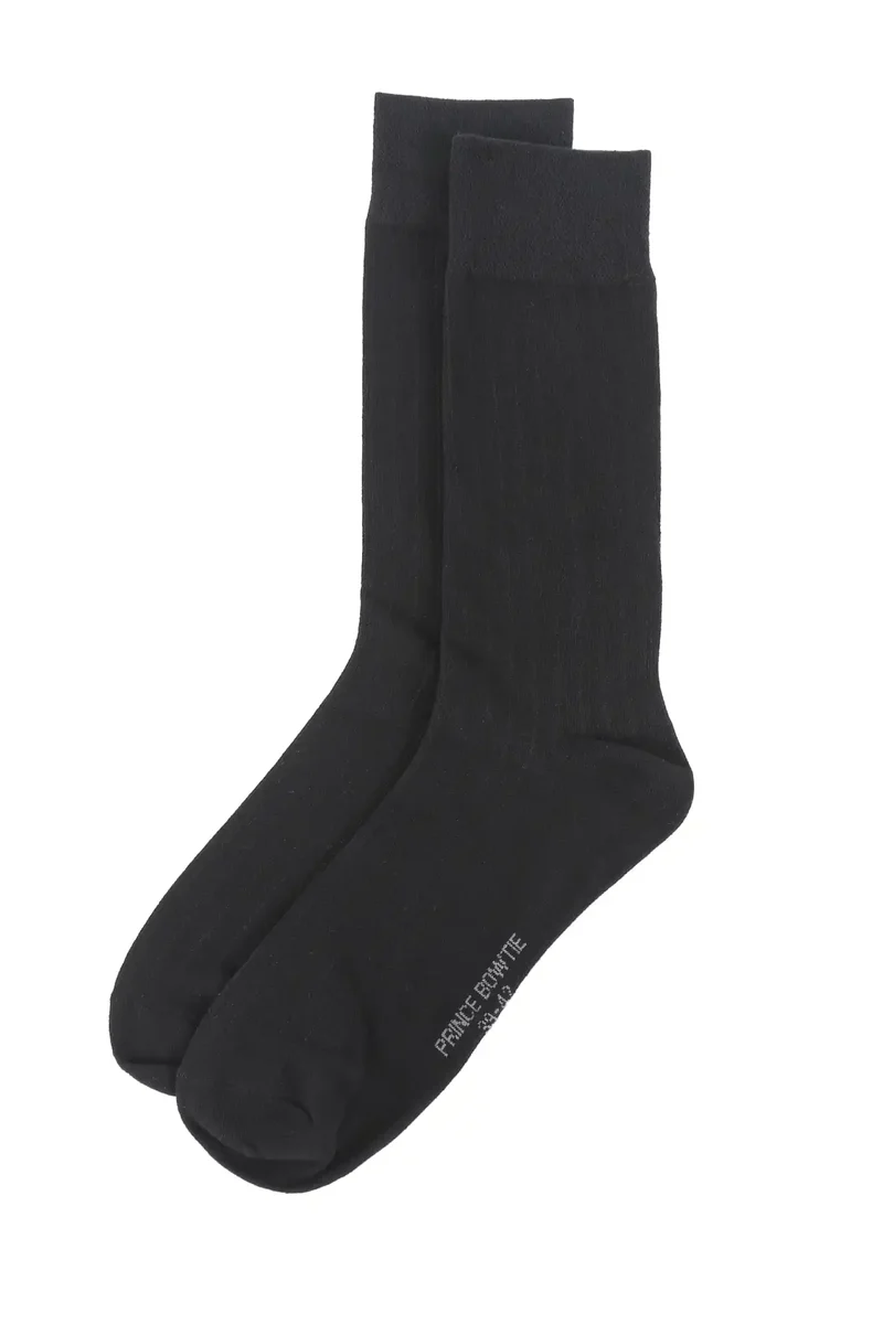 Herren Socken aus Baumwolle – Rippstruktur