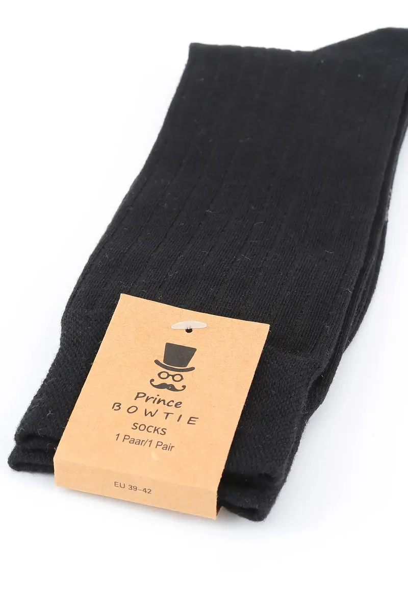 Herren Socken aus Baumwolle – Rippstruktur