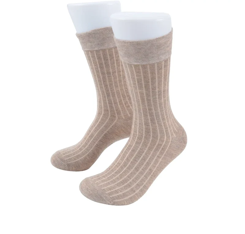 Herren Socken aus Baumwolle – Rippstruktur