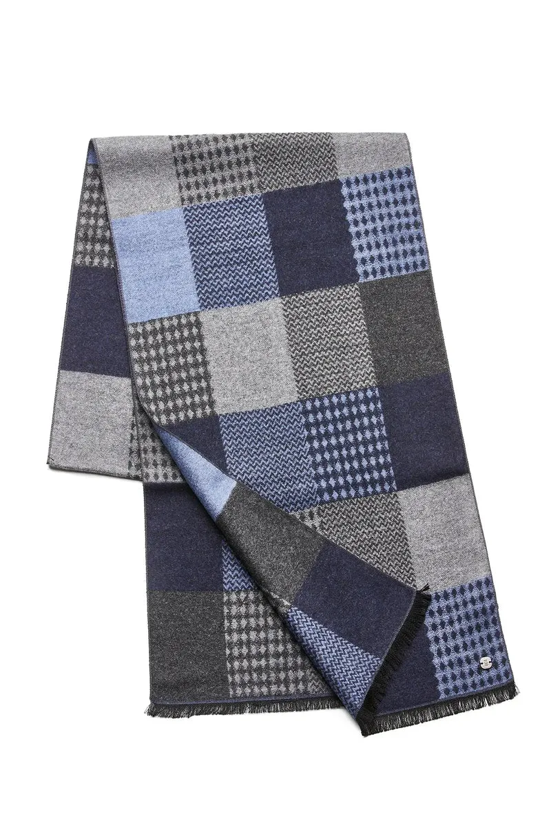 Schal Herren Bambus Patchwork