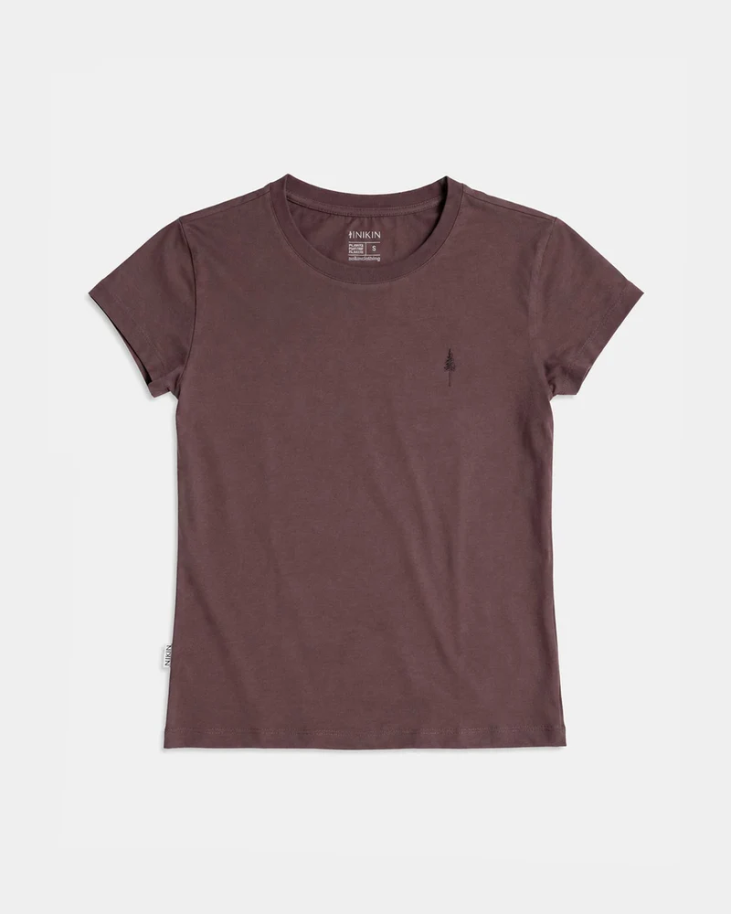 Braunes T-Shirt TreeShirt aus Bio-Baumwolle von Nikin