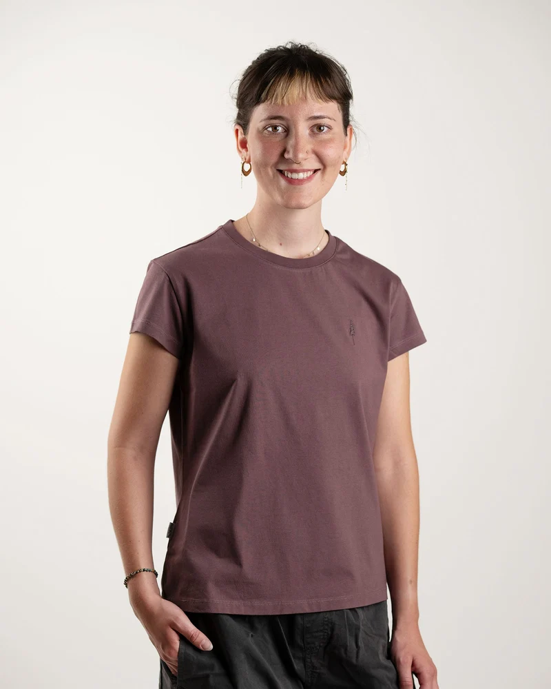 Braunes T-Shirt TreeShirt aus Bio-Baumwolle von Nikin