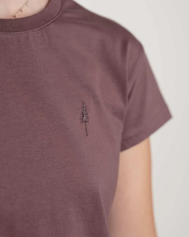 Braunes T-Shirt TreeShirt aus Bio-Baumwolle von Nikin