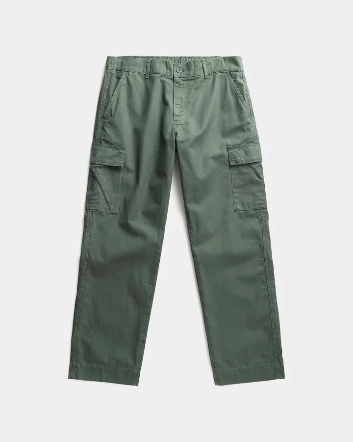 Grüne Hosen TreePants Cargo aus 100% recycelter Baumwolle von Nikin