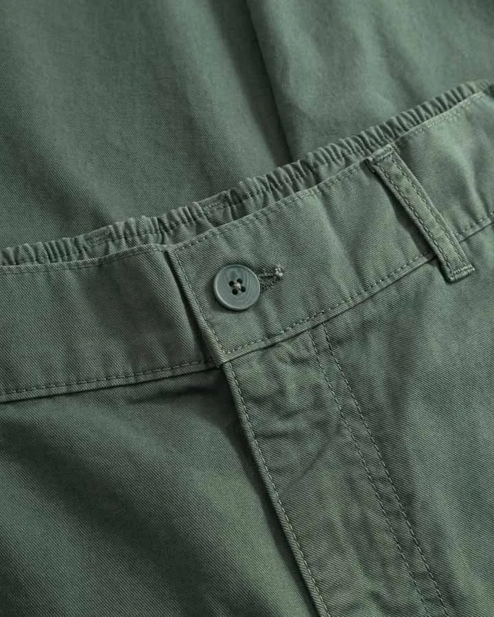 Grüne Hosen TreePants Cargo aus 100% recycelter Baumwolle von Nikin