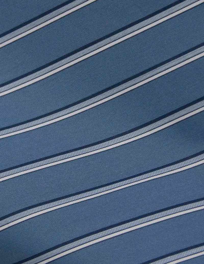 Chemise Greta rayée bleue