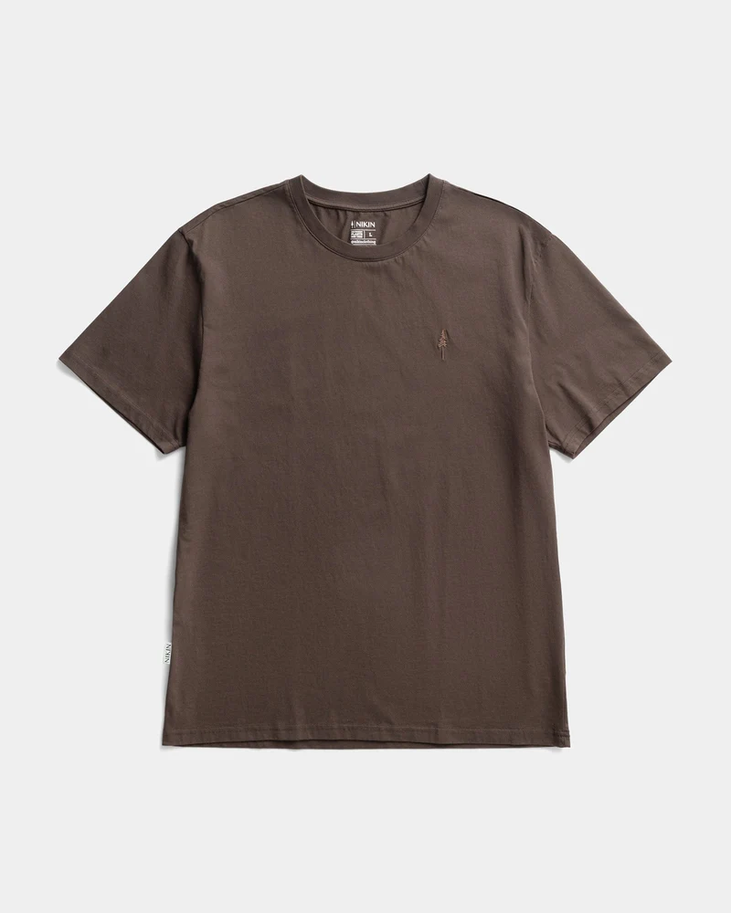 Braunes T-Shirt aus Bio-Baumwolle von Nikin