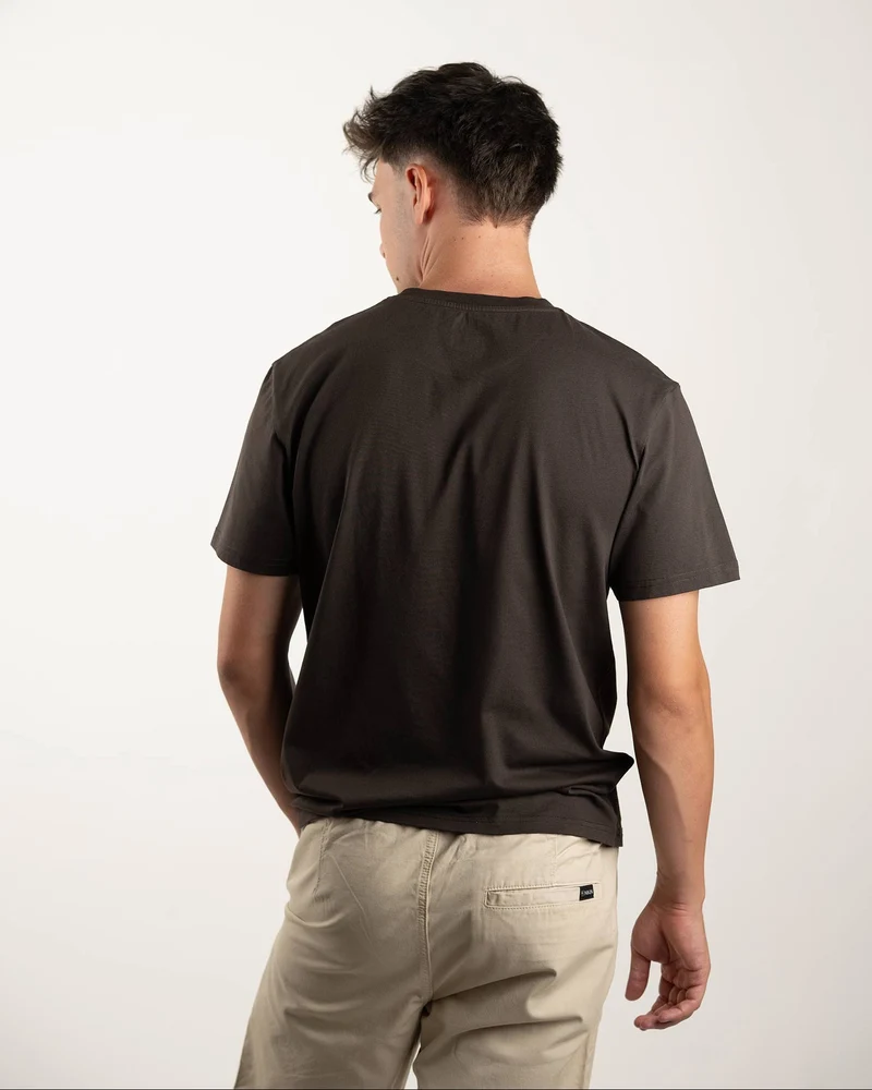 Braunes T-Shirt aus Bio-Baumwolle von Nikin