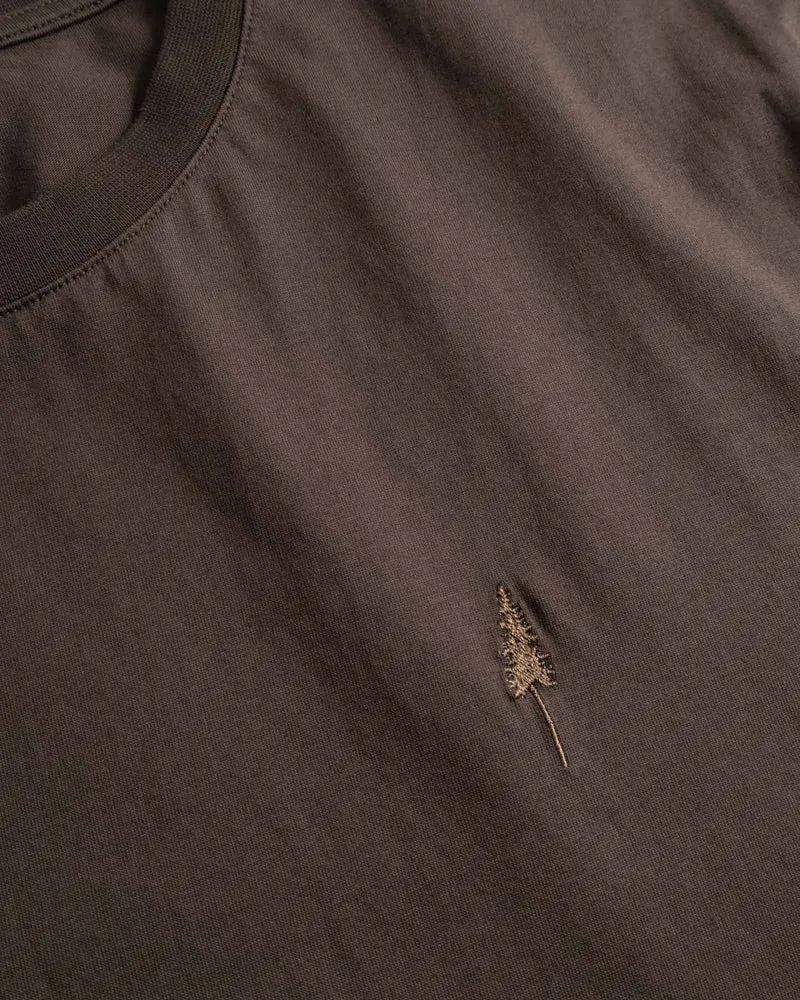 Braunes T-Shirt aus Bio-Baumwolle von Nikin