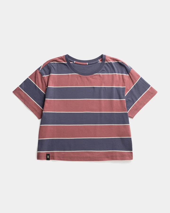 Gestreiftes T-Shirt TreeShirt Striped Oversized aus 100% Bio-Baumwolle von Nikin