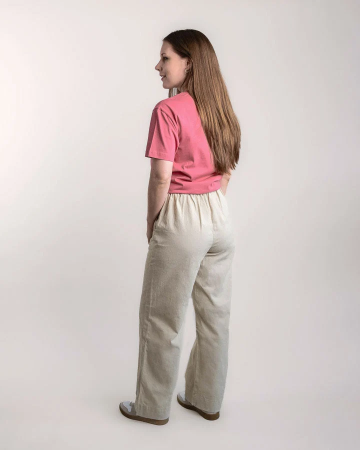 Beige Hosen TreePants aus Hanf & Bio-Baumwolle von Nikin