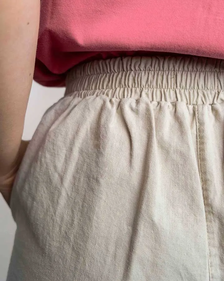 Beige Hosen TreePants aus Hanf & Bio-Baumwolle von Nikin