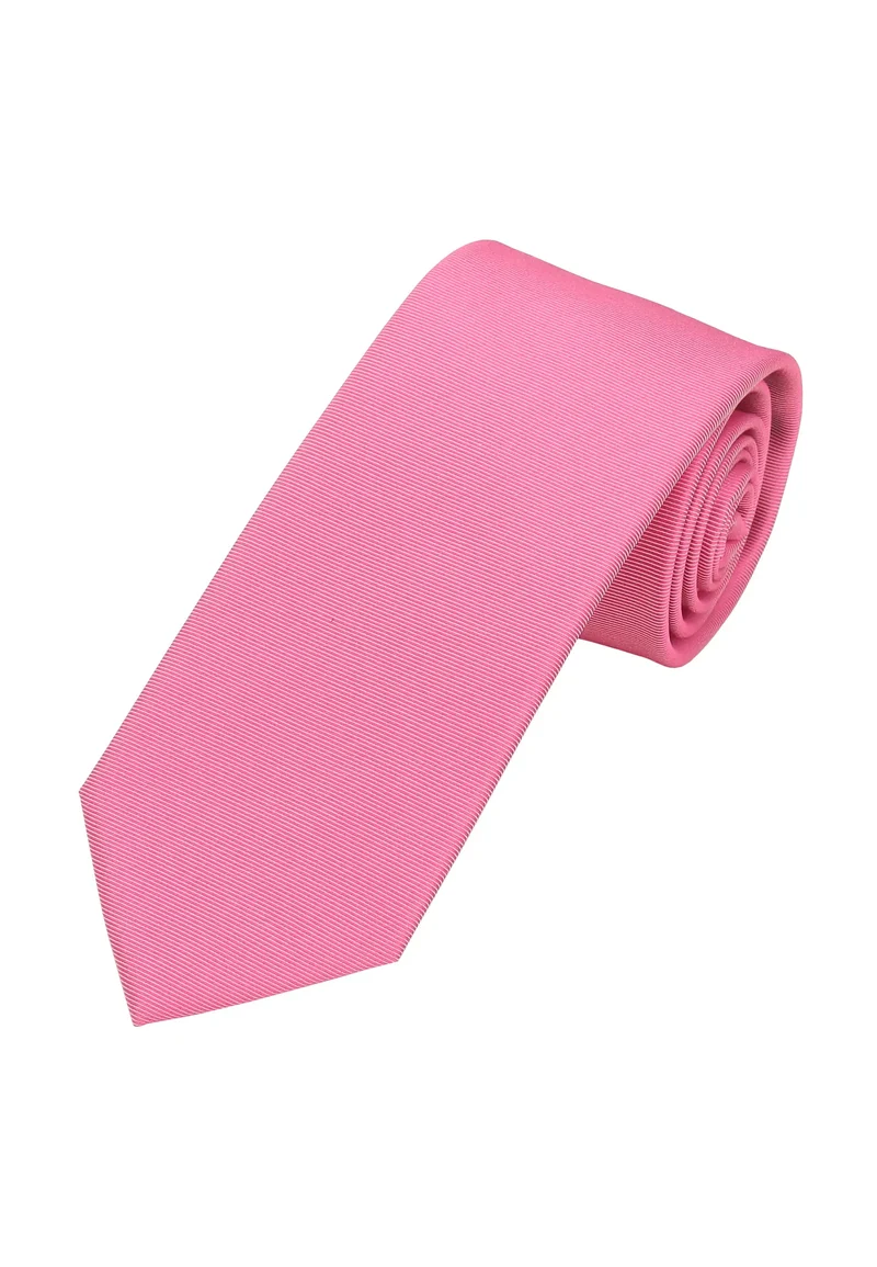 Krawatte Herren aus Seide – Uni (7,0 - 7,5 cm)
