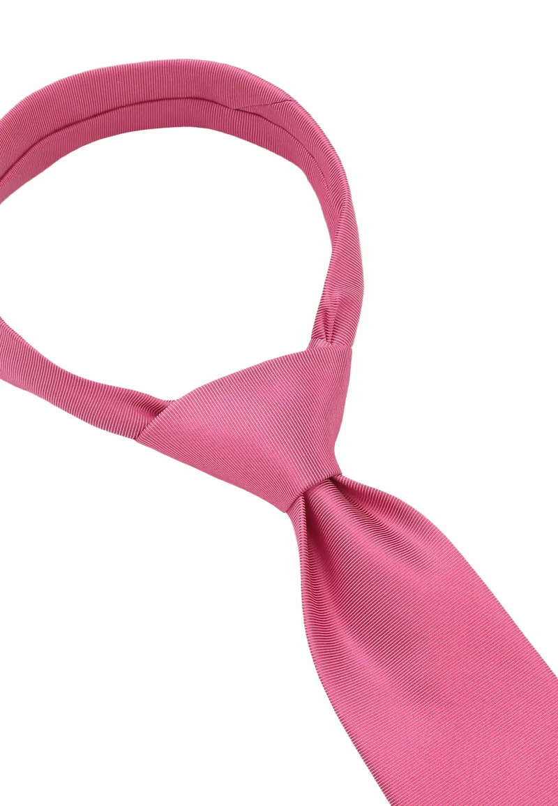 Krawatte Herren aus Seide – Uni (7,0 - 7,5 cm)