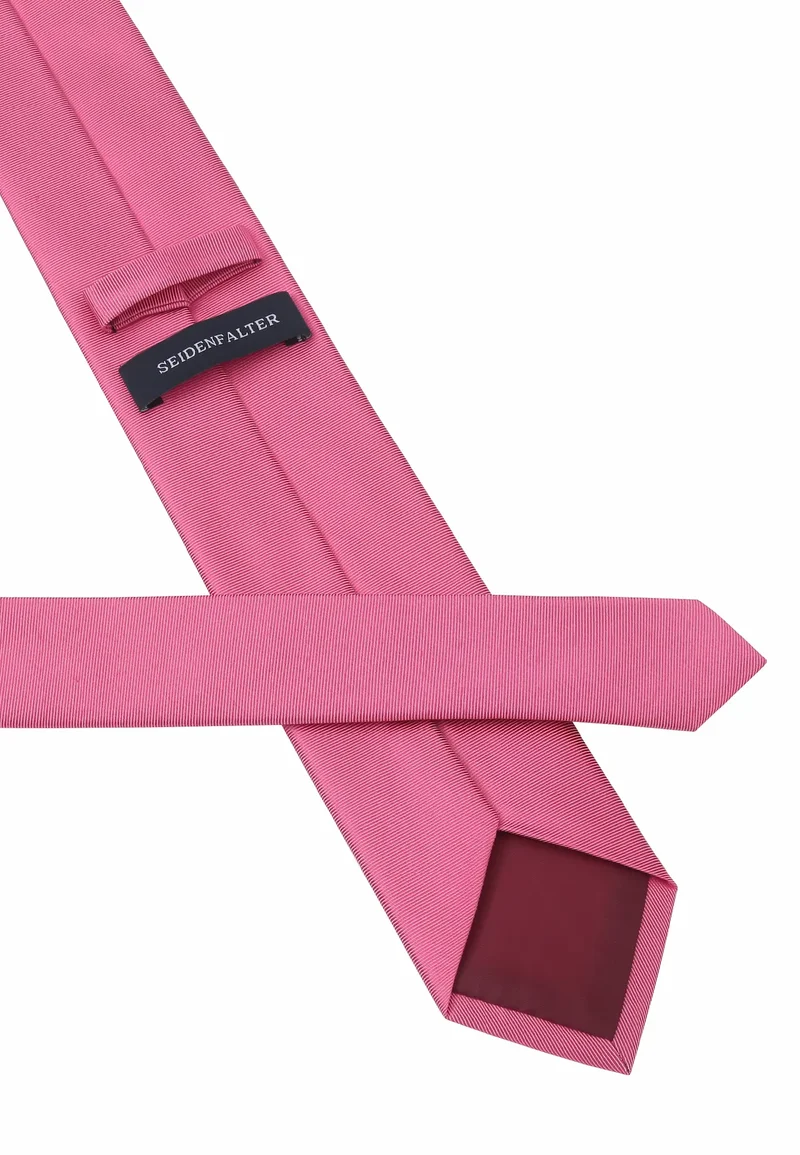 Krawatte Herren aus Seide – Uni (7,0 - 7,5 cm)
