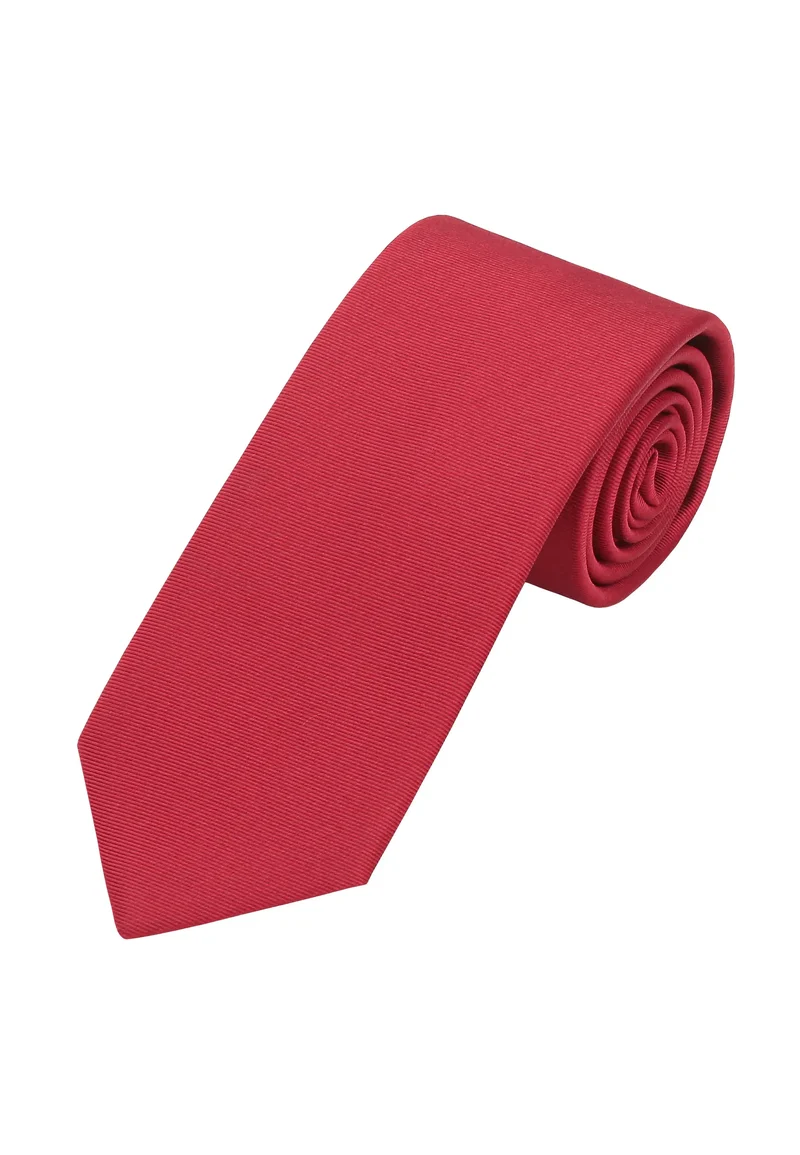 Krawatte Herren aus Seide – Uni (7,0 - 7,5 cm)