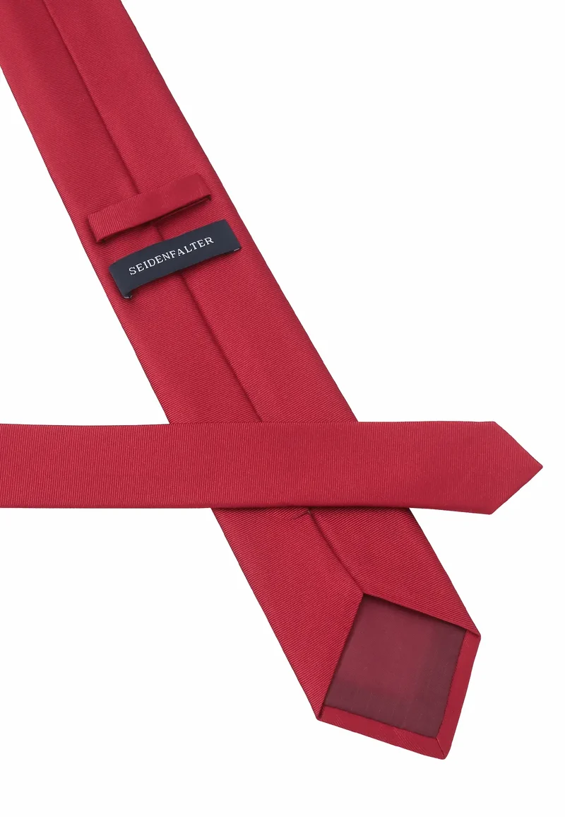 Krawatte Herren aus Seide – Uni (7,0 - 7,5 cm)