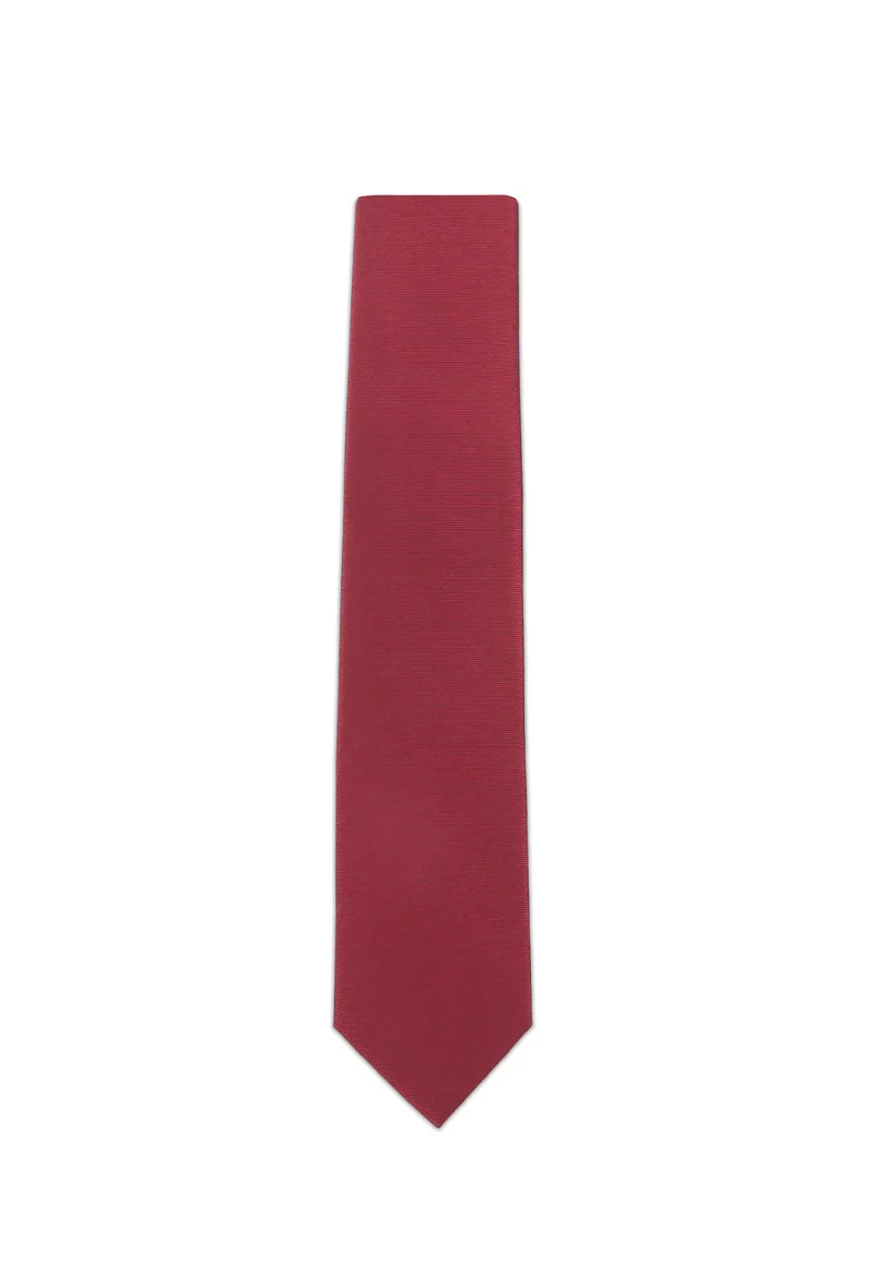Krawatte Herren aus Seide – Uni (7,0 - 7,5 cm)