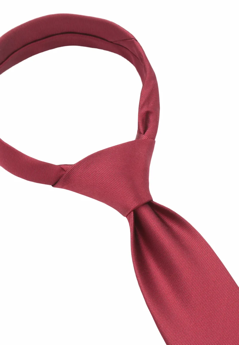 Krawatte Herren aus Seide – Uni (7,0 - 7,5 cm)