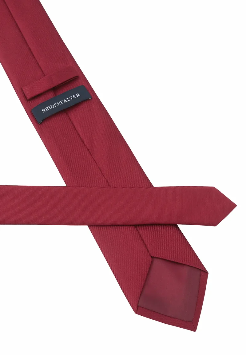 Krawatte Herren aus Seide – Uni (7,0 - 7,5 cm)