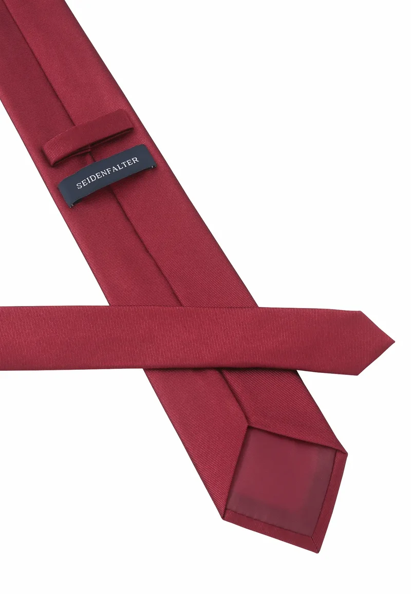 Krawatte Herren aus Seide – Uni (7,0 - 7,5 cm)
