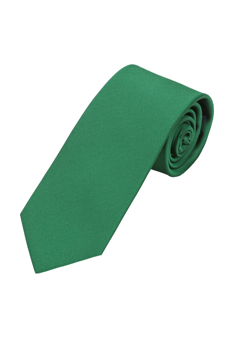 Krawatte Herren aus Seide – Uni (7,0 - 7,5 cm)
