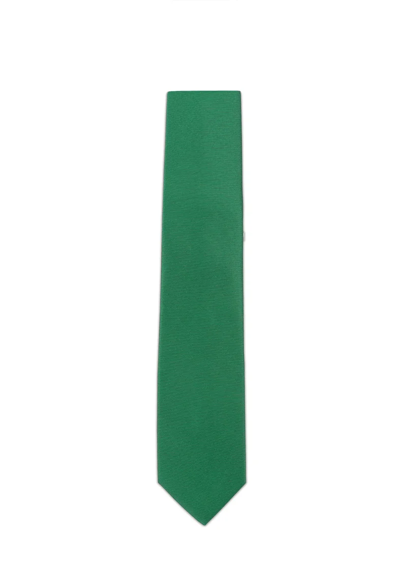 Krawatte Herren aus Seide – Uni (7,0 - 7,5 cm)