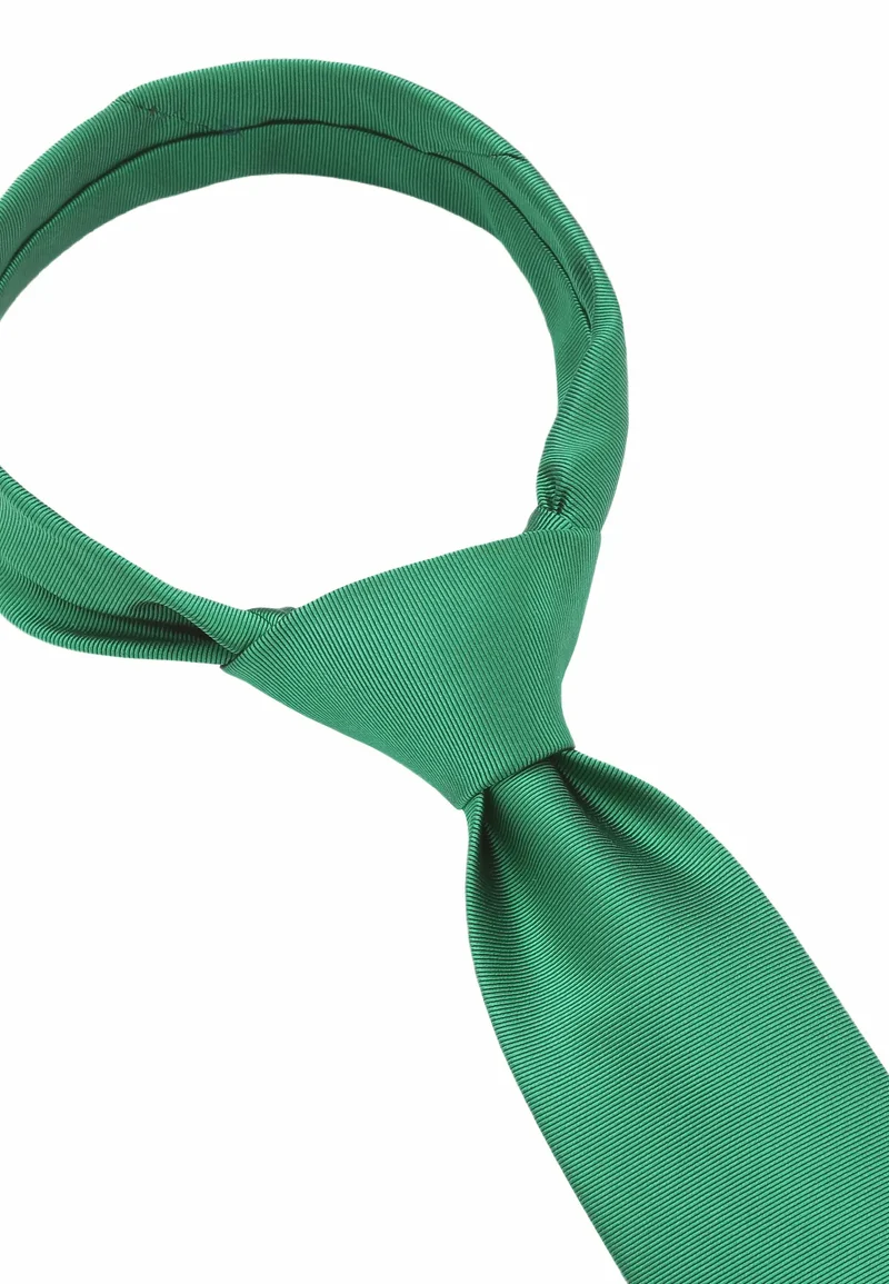Krawatte Herren aus Seide – Uni (7,0 - 7,5 cm)