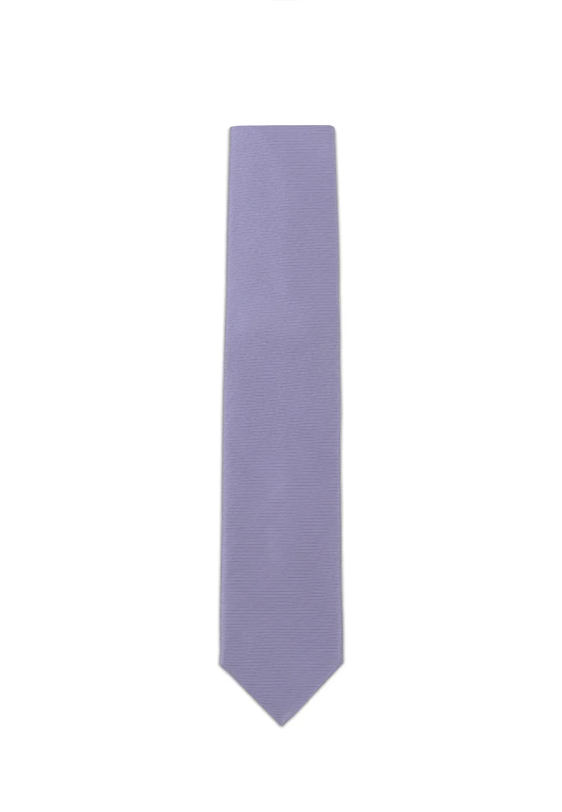 Krawatte Herren aus Seide – Uni (7,0 - 7,5 cm)