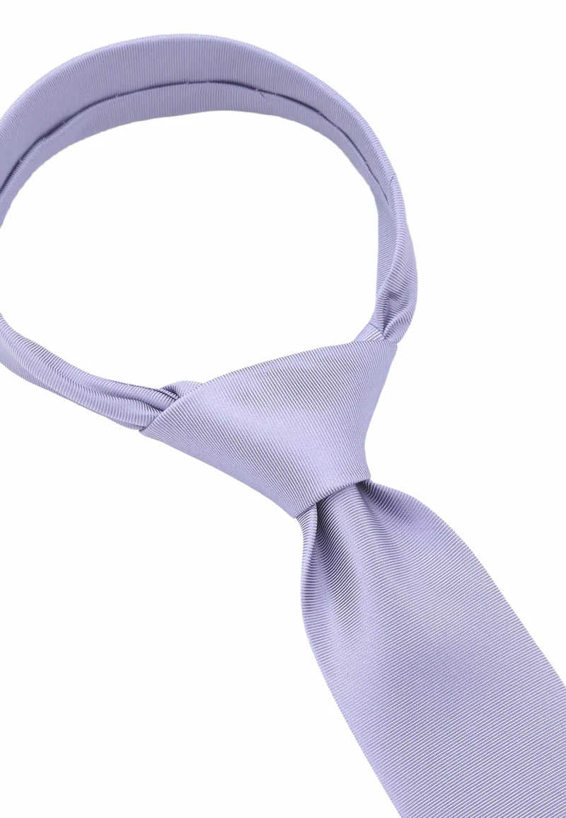Krawatte Herren aus Seide – Uni (7,0 - 7,5 cm)