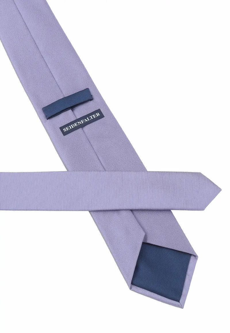 Krawatte Herren aus Seide – Uni (7,0 - 7,5 cm)