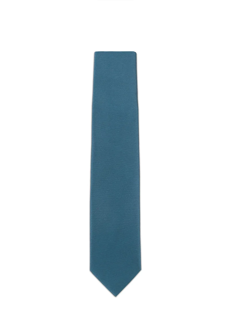 Krawatte Herren aus Seide – Uni (7,0 - 7,5 cm)