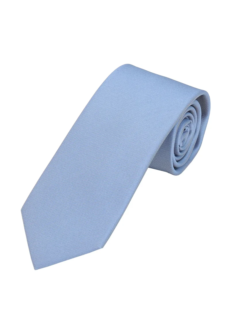 Krawatte Herren aus Seide – Uni (7,0 - 7,5 cm)