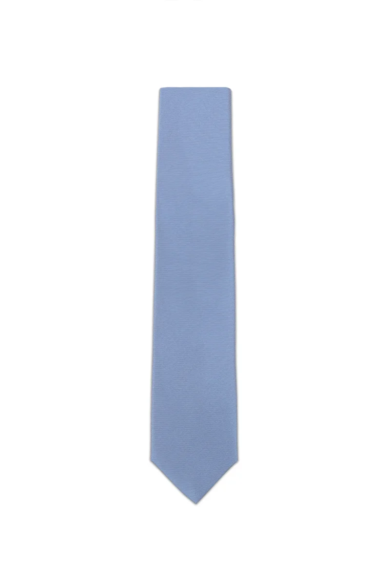 Krawatte Herren aus Seide – Uni (7,0 - 7,5 cm)