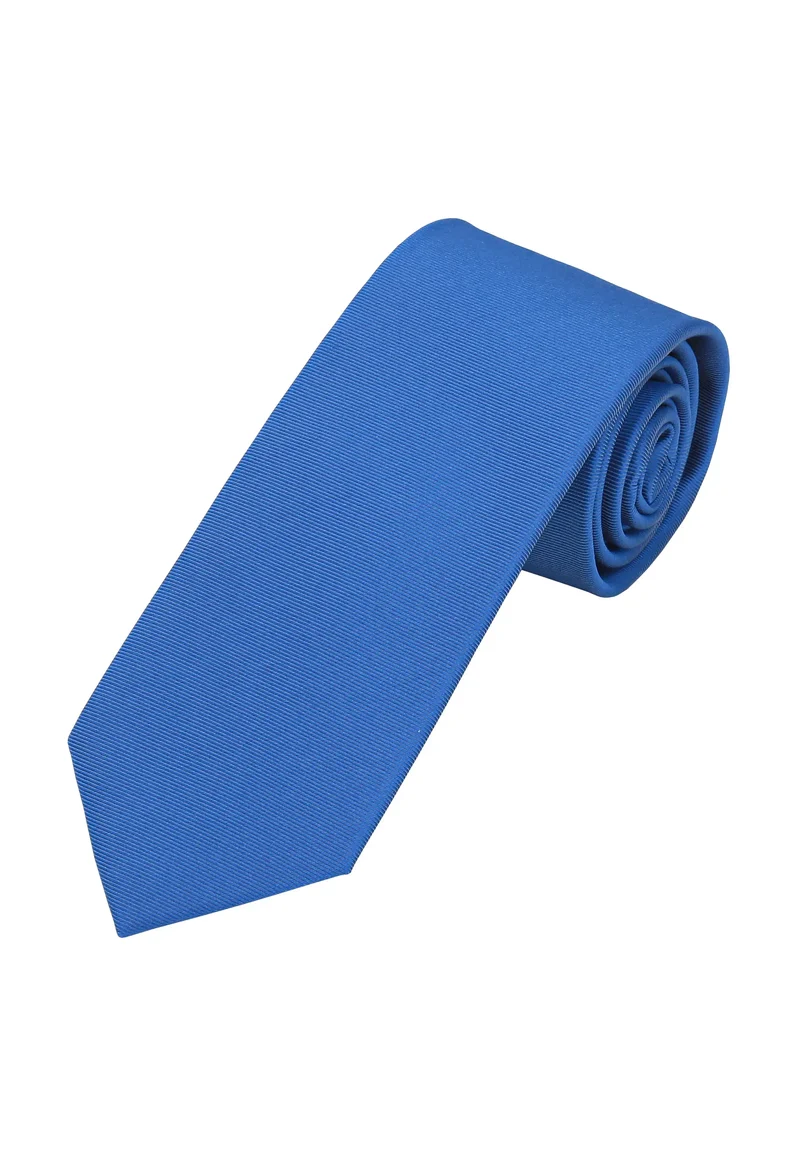 Krawatte Herren aus Seide – Uni (7,0 - 7,5 cm)