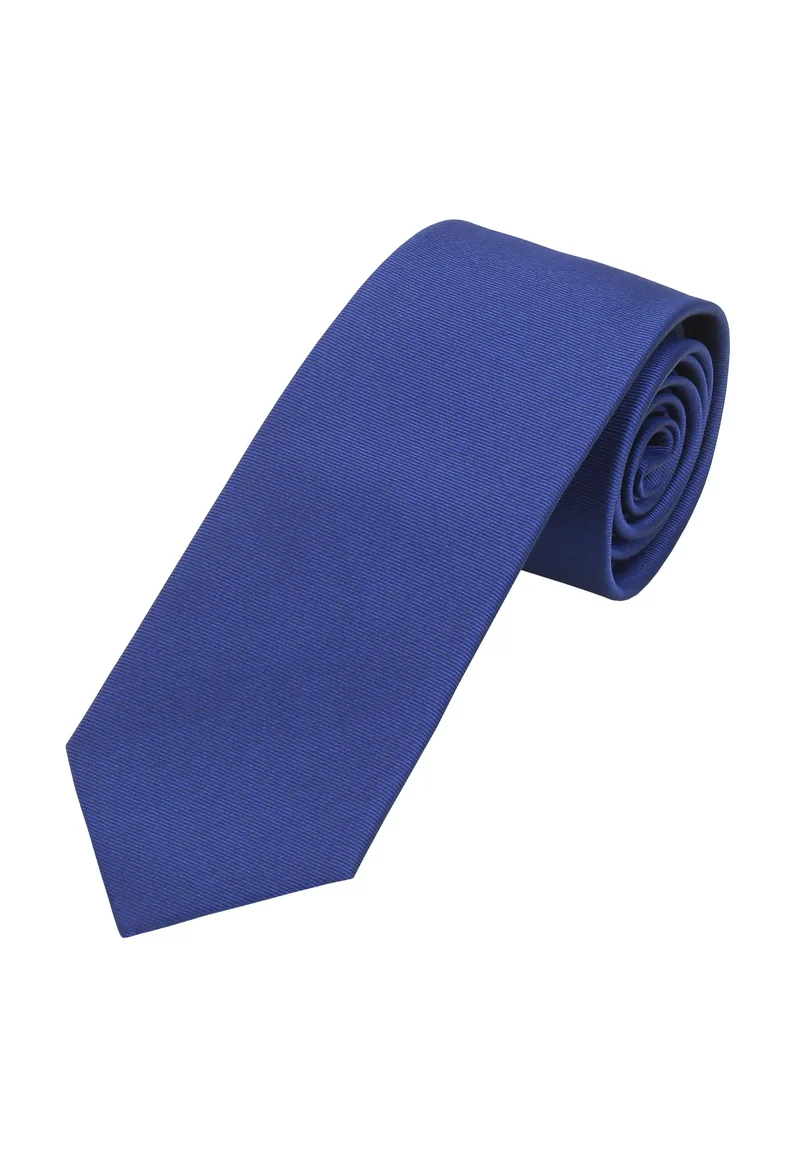 Krawatte Herren aus Seide – Uni (7,0 - 7,5 cm)