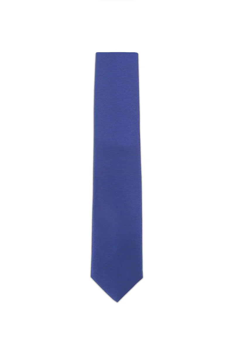 Krawatte Herren aus Seide – Uni (7,0 - 7,5 cm)