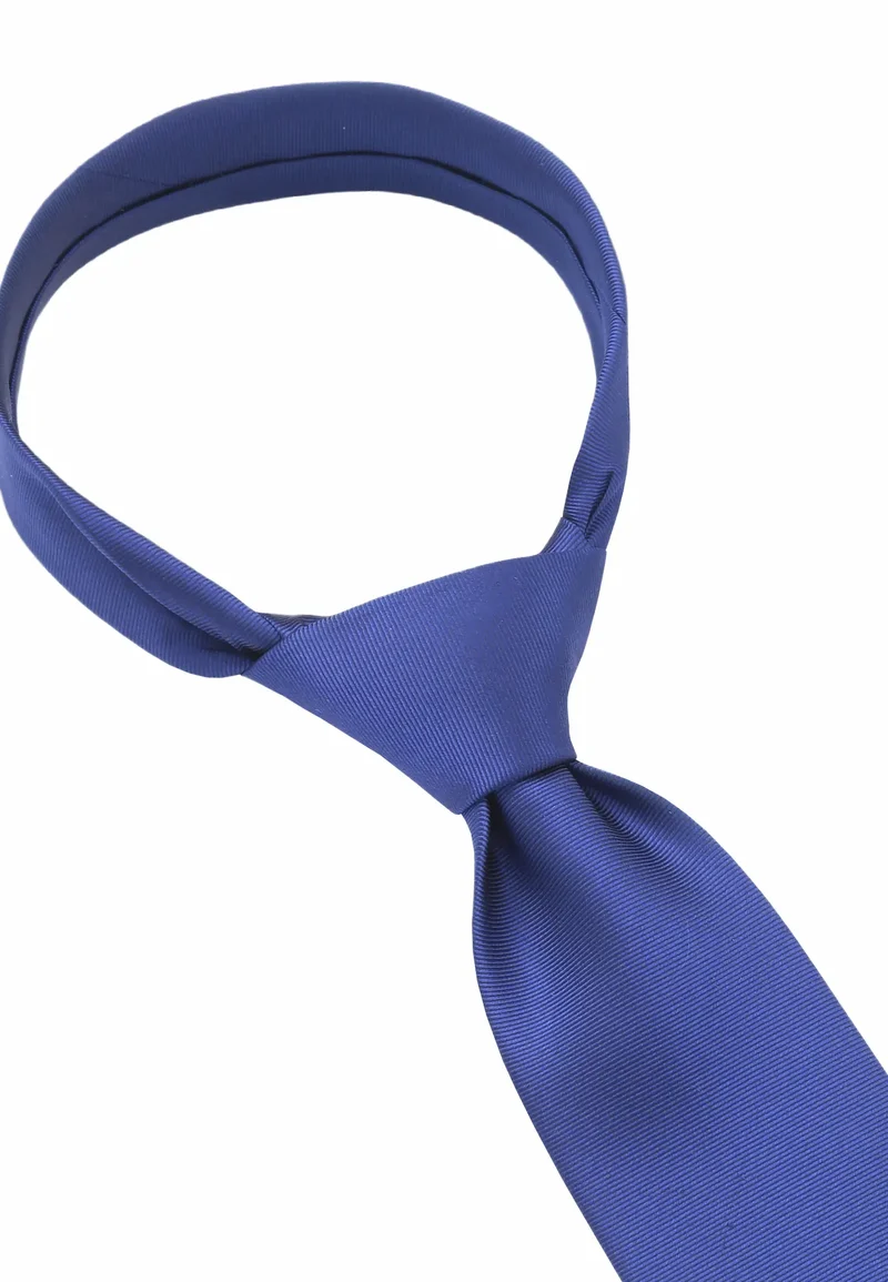 Krawatte Herren aus Seide – Uni (7,0 - 7,5 cm)
