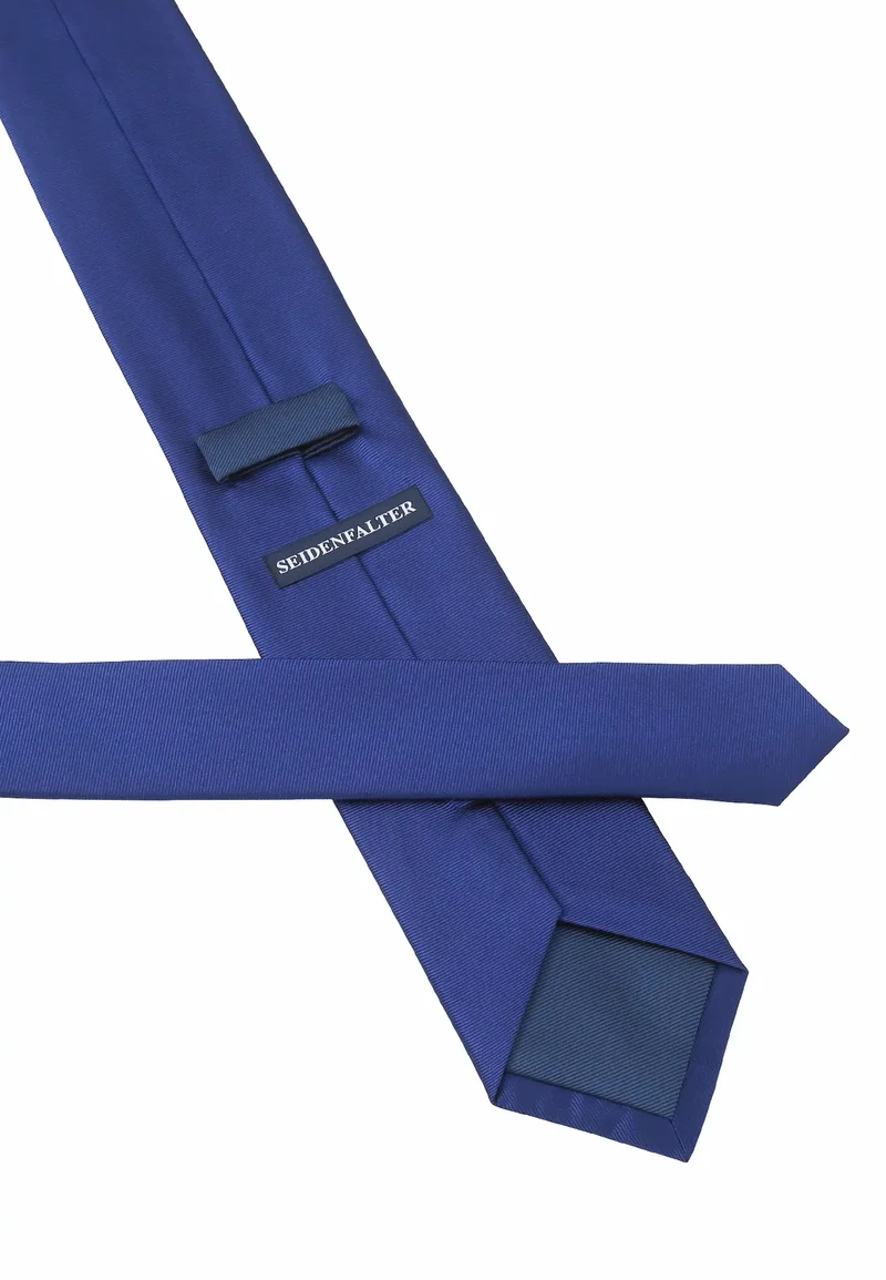 Krawatte Herren aus Seide – Uni (7,0 - 7,5 cm)