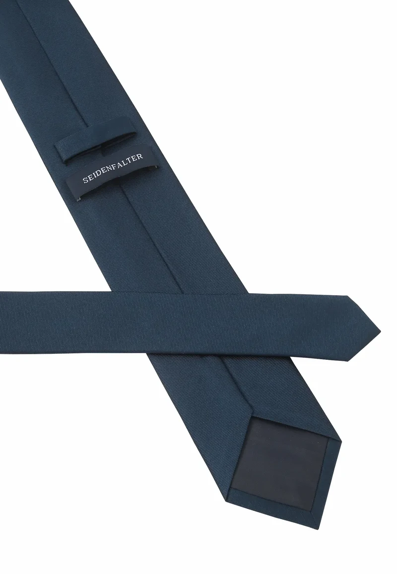 Krawatte Herren aus Seide – Uni (7,0 - 7,5 cm)