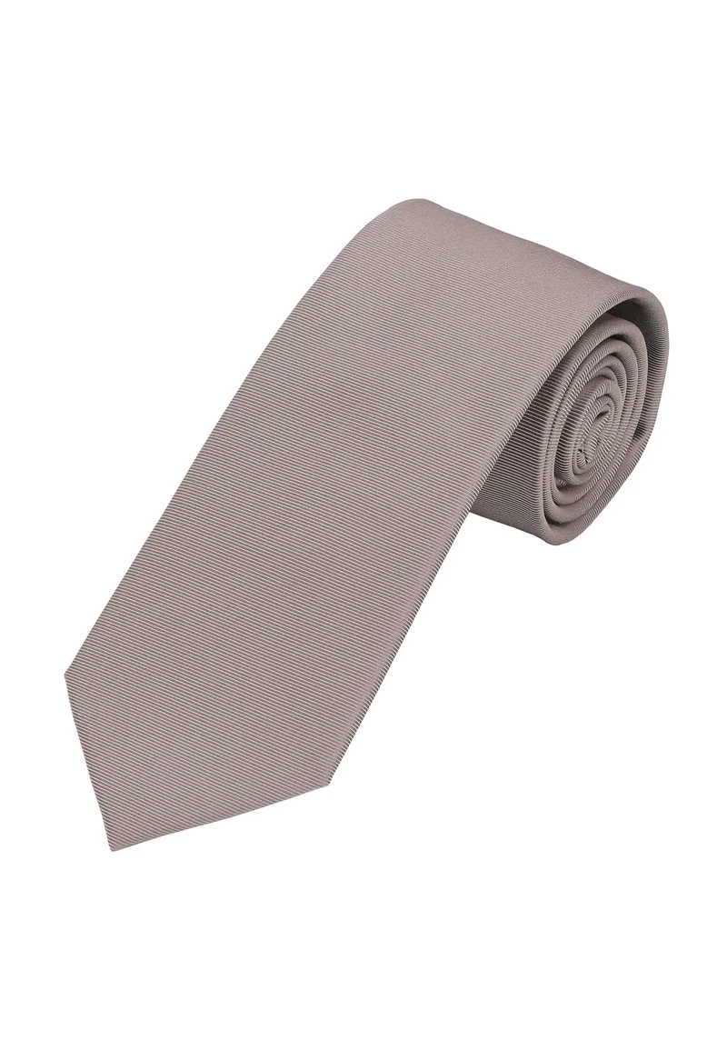 Krawatte Herren aus Seide – Uni (7,0 - 7,5 cm)