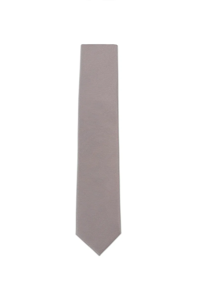 Krawatte Herren aus Seide – Uni (7,0 - 7,5 cm)