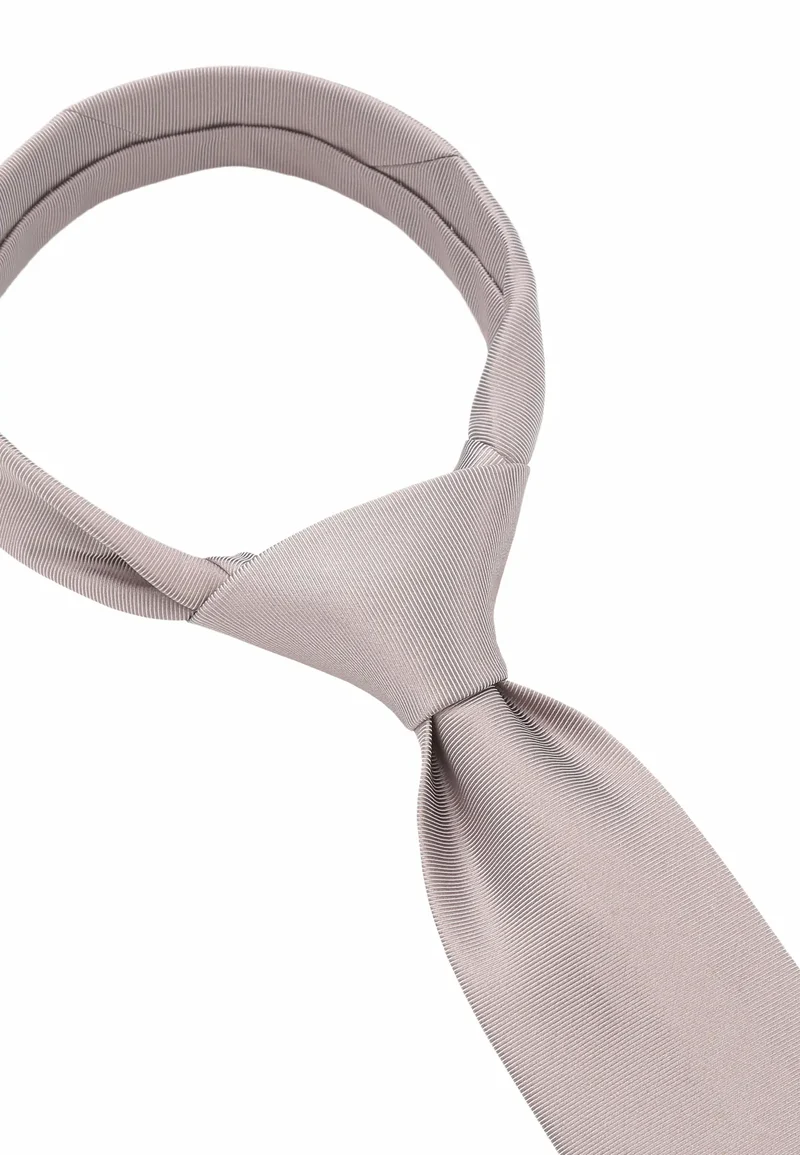 Krawatte Herren aus Seide – Uni (7,0 - 7,5 cm)