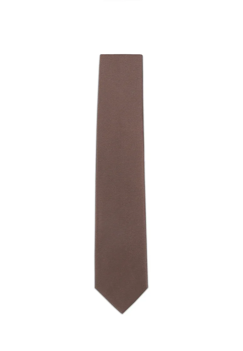 Krawatte Herren aus Seide – Uni (7,0 - 7,5 cm)