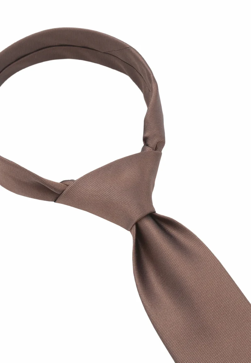 Krawatte Herren aus Seide – Uni (7,0 - 7,5 cm)