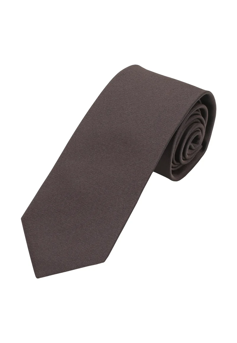 Krawatte Herren aus Seide – Uni (7,0 - 7,5 cm)