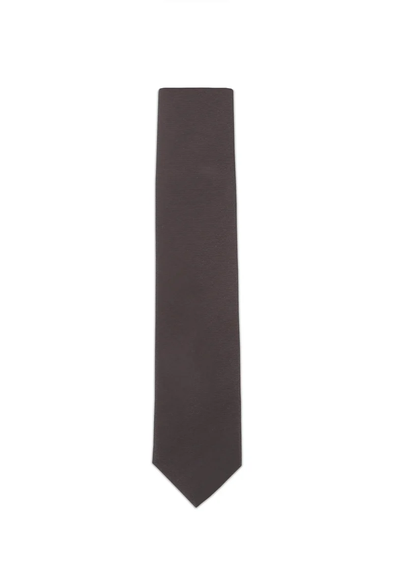 Krawatte Herren aus Seide – Uni (7,0 - 7,5 cm)