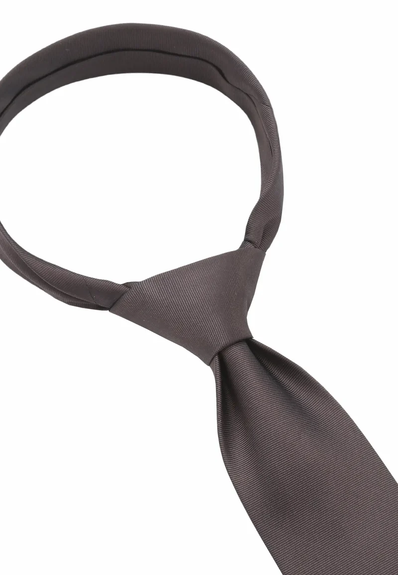 Krawatte Herren aus Seide – Uni (7,0 - 7,5 cm)