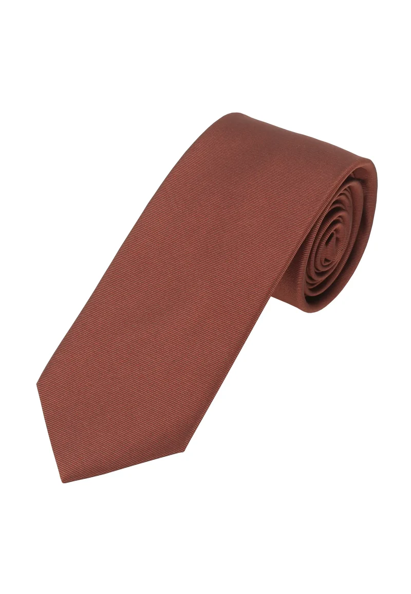Krawatte Herren aus Seide – Uni (7,0 - 7,5 cm)